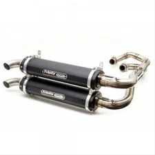 Trinity Racing Exhaust Polaris RZR 1000/General Dual Full  Black - TR-4162D-BK