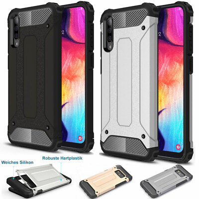 Outdoor Case für Samsung Galaxy A50 Hülle Armor Handy Schale Schutzhülle Cover