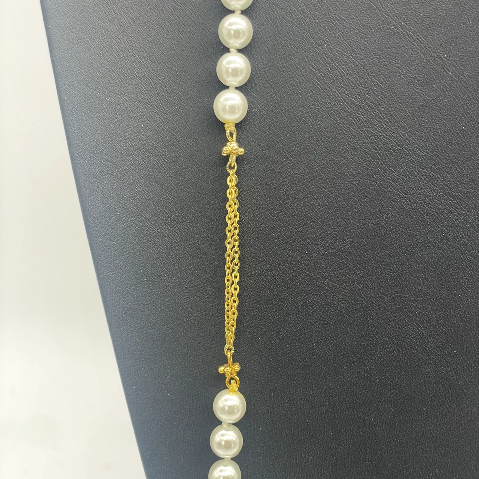 Lucky Star Jewels ' Ceremony ' Wrap Necklace,  Leather. beaded - Image 3 of 4