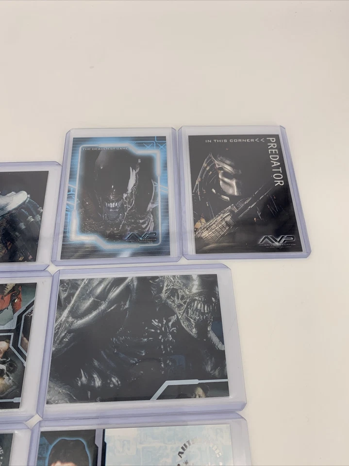 Alien vs. Predator Auto Piecework Chase Trade Card PW4, DG4-5, SF1, 8, 9 BL1 A5 - Image 4 of 4