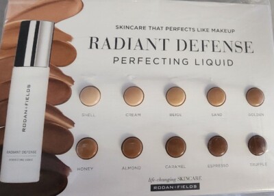 RODAN + FIELDS RADIANT DEFENSE PERFECTING LIQUID SAMPLES [10 PK 
