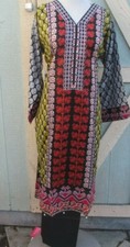 Pakistani beautiful print lawn cotton pant kameez 3XL size bust 48