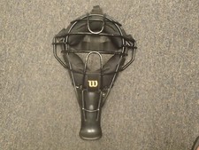 Wilson MLB Umpire Mask With Throat Guard Baseball Softball