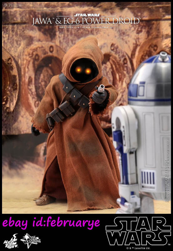 ホットトイズ ジャワ ＆ EG-6 Star Wars Jawa & EG-6 Power Droid Sixth Scale Figure Set by