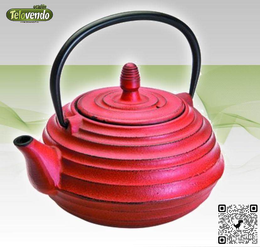Tetera Ibili Hierro Fundido Ceylan 700Ml Todas Las Fuentes De Calor
