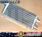 3" Twin Turbo Intercooler 2In/1Out 32x11x3 for V6 V8 Camaro LS LT SBC Mustang GT