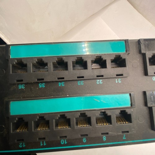 Clarity 6 48-port Category 6 patch panel, six-port modules OR-PHD5E6U48๐ - Picture 10 of 18
