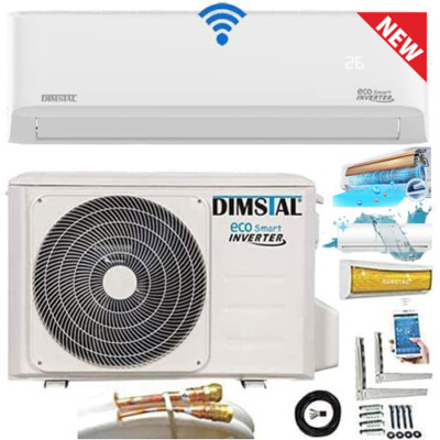 5,3kW 18000 BTU Quick Connect Split Klimaanlage WiFi/FollowMe/SuperIoniser/4m