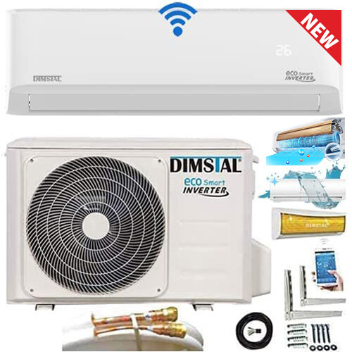 5,3kW 18000 BTU Quick Connect Split Klimaanlage WiFi/FollowMe/SuperIoniser/4m - Bild 1 von 9