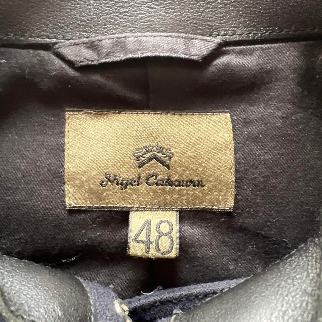 ジャケット・アウター NIGEL CABOURN 13AW Military P-Coat-Nv/48 Nigel Cabourn Military Pea Coat Jacket Blouson Size 48 Navy