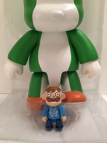TOY2R KIDROBOT QEE COLLECTION NOUPA GEL ROBOT DESIGNER VINYL TOY DAVID HORVATH - Picture 7 of 24