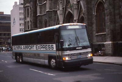 Original Bus Slide Olympia Airport Express MCI 1990 #23