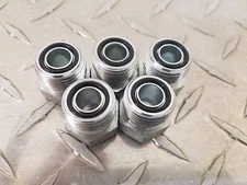 (5) FS2408-08,  1/2" -08 ORS ORFS  O-RING FACE SEAL PLUGS