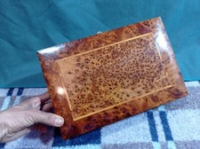 Amazing box Wooden burl jewellery box, made of quality thuya burl, handmade   