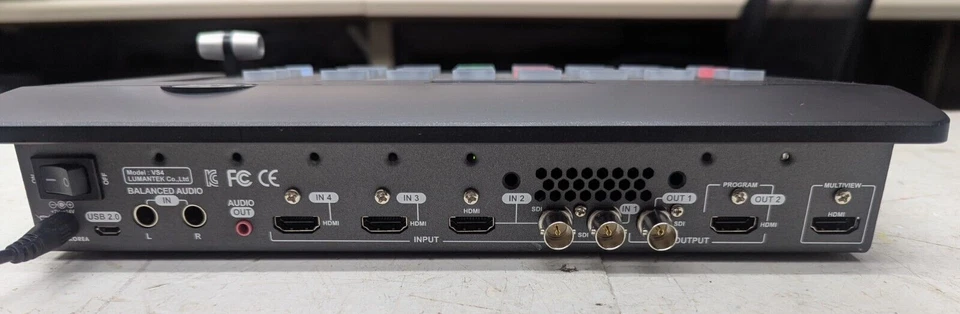 Lumantek EZ-PRO VS4 4 Channel Full HD Video Switcher -in road case- Lightly used - Image 4 of 4