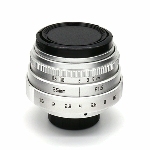 35mm f1.6 C Mount CCTV Lens +C-M4/3 kit for M4/3 E-P2 E-PL2 G2 GF2+2Macro Ring S - Picture 5 of 8