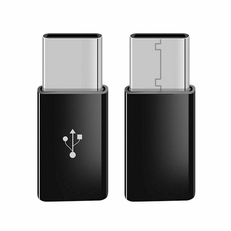 5 Pcs Micro USB to Type-C Data Adapter Converter For Samsung LG Google USB 3.1 - Image 4 of 4