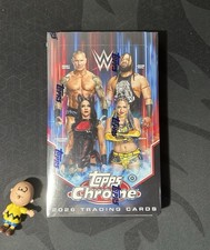 2026 Topps Chrome WWE Hobby Box Factory Sealed