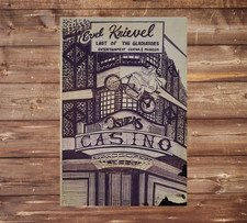 Evel Knievel Owned Original Blueprint Poster! EK Museum & Casio Harley 1-of-Kind