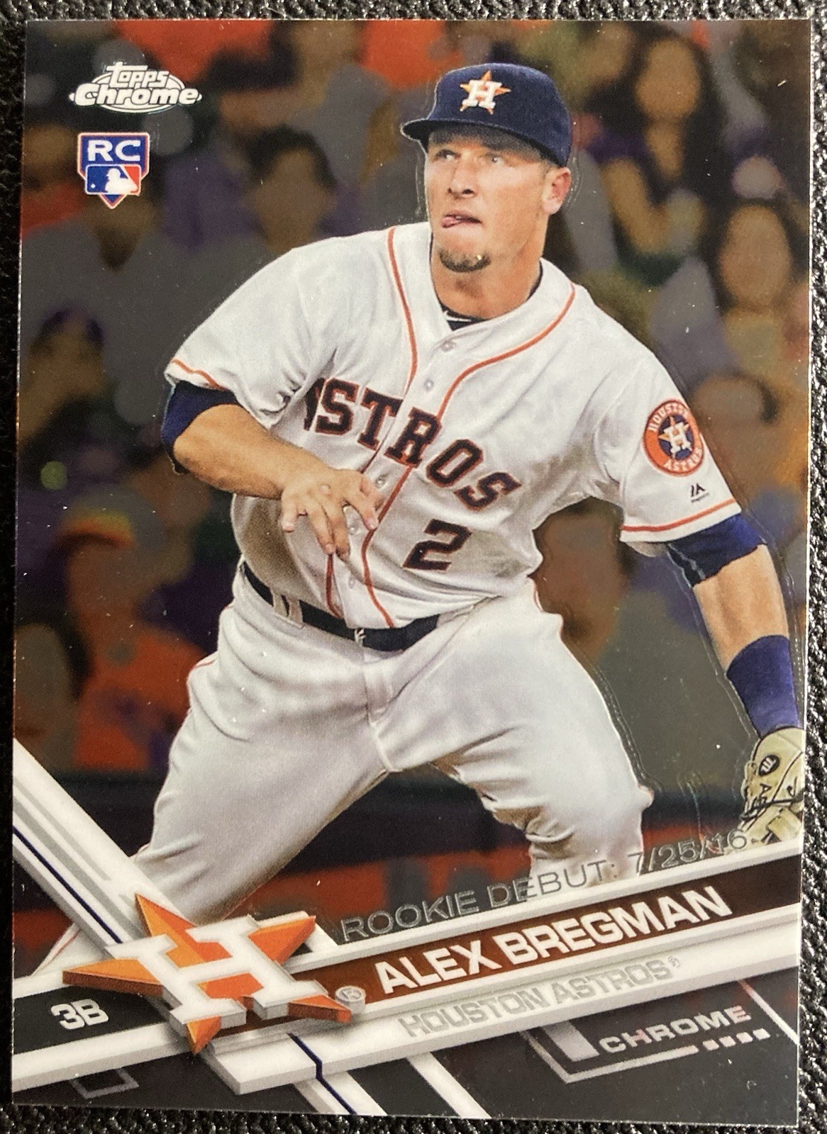 2017 TOPPS CHROME UPDATE #HMT60 - ALEX BREGMAN - RC -