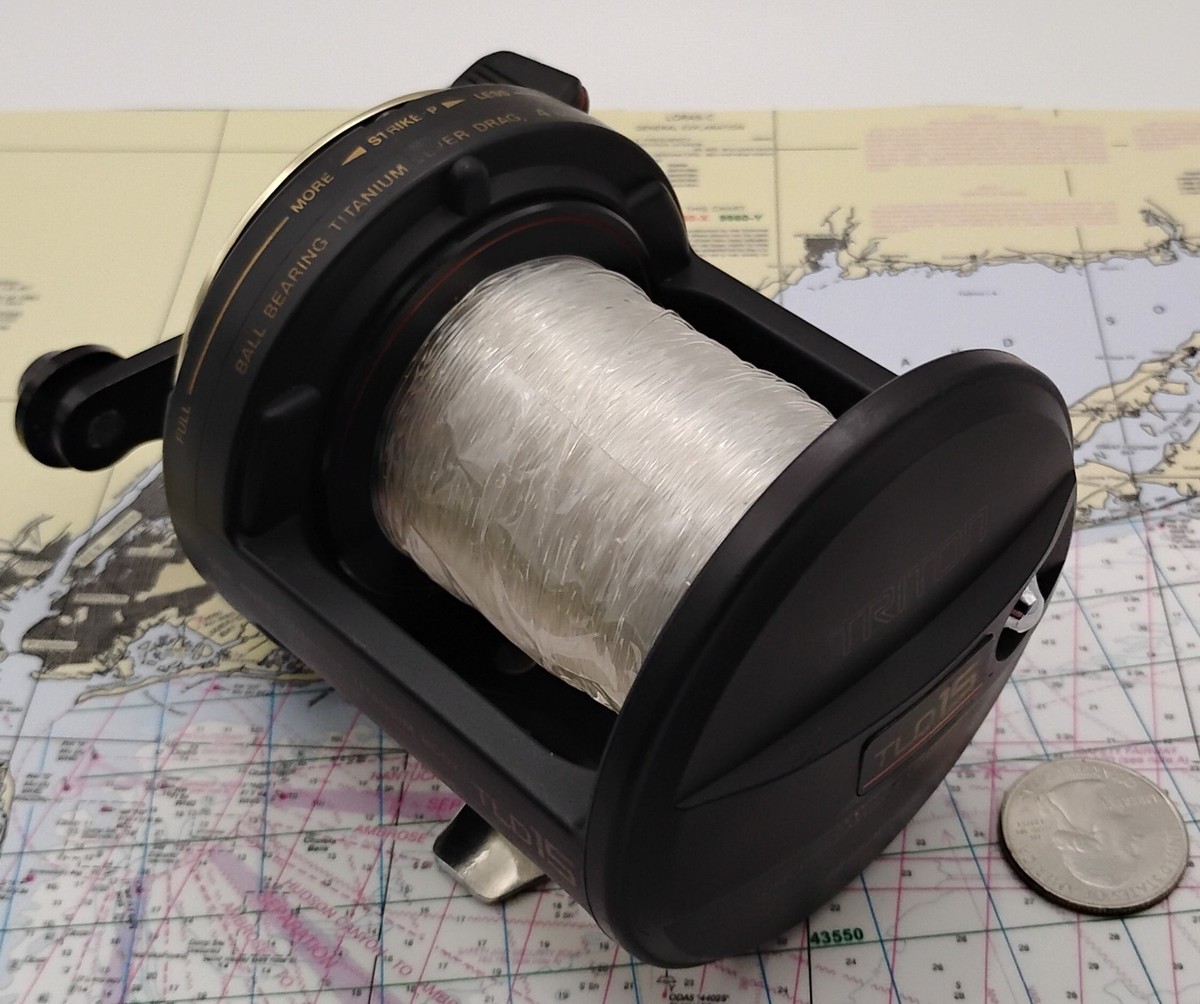 SHIMANO TRITON TLD-15 LEVER-DRAG CONVENTIONAL FISHING REEL w/20lb