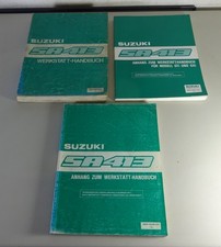 Werkstatthandbuch Suzuki Swift SA 413 inklusive GTI & GXI Stand 07/1984 