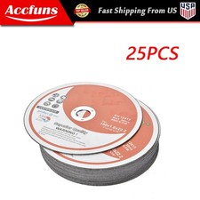 Cutting Discs 25 Pack 7"x1/16"x7/8" Cut-off Wheel - Metal Stainless Steel