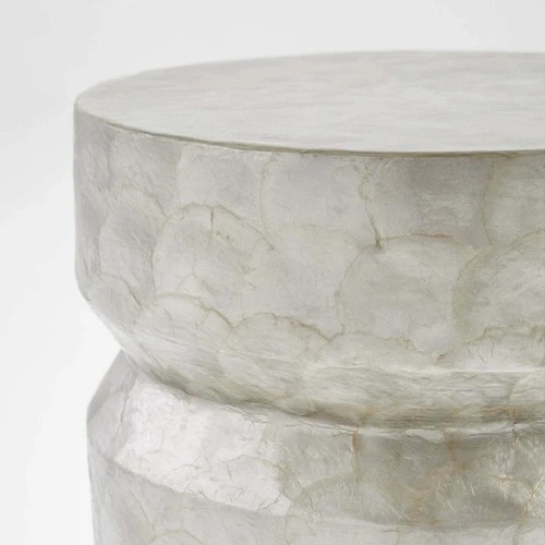 Cyan Design 11595 Triton 24 X 15.75 inch Taupe Side Table - Picture 3 of 5