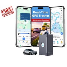 Real-Time GPS Tracker - 90 Days Battery, Easy Install  Fleet Management Feature
