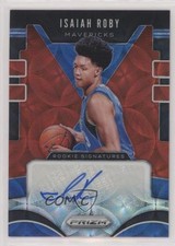 2019-20 Panini Prizm Rookie Signatures Choice Isaiah Roby #RS-IRB Auto 1h1