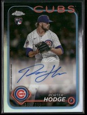 Porter Hodge 2024 Topps Chrome Update Autographs Refractor #AC-PH /499