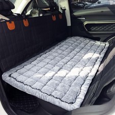 AEEISHOMEREFORM Backseat Pet Bed Mat, Truck Plaid Dog Bed for Car Back Seat, ...