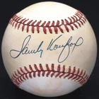 Sandy Koufax Signed Official National League Baseball JSA LOA #ZZ75005