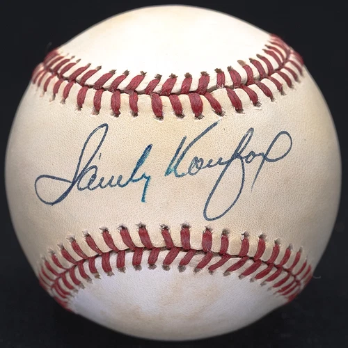 Sandy Koufax Signed Official National League Baseball JSA LOA #ZZ75005