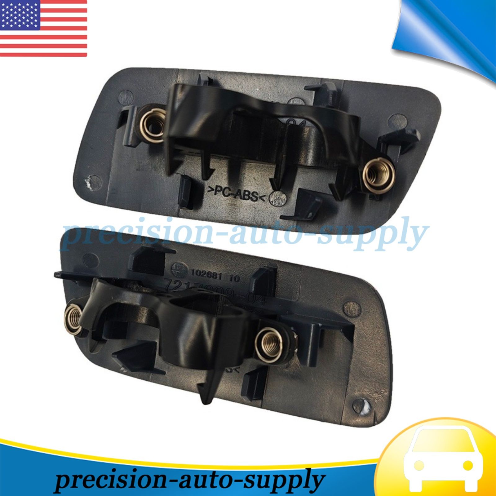 For 10-18 Rolls-Royce Ghost LH+RH Headlight Washer Cover 61677244959 61677244960