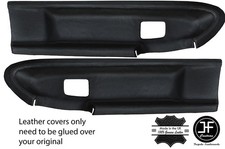 Schwarz Stich 2X Vorne T�rverkleidung Bez�ge F�r BMW E36 Coup� & Cabrio Stil
