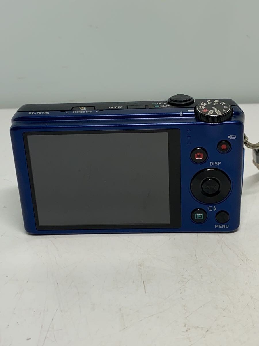 CASIO Compact Digital Camera HIGH SPEED EXILIM EX-ZR200BE