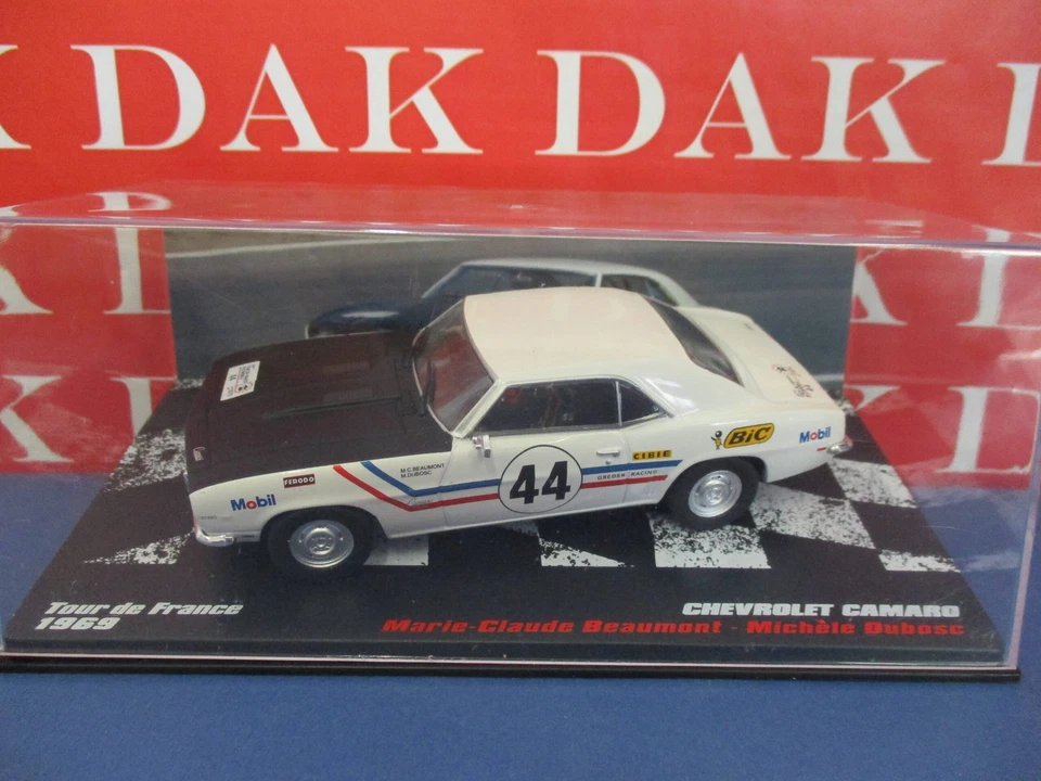 Die cast 1/43 Modellino Auto Chevrolet Camaro Tour de France 1969 MC. Beaumont - Immagine 4 di 4