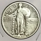 U.S. Standing Liberty Quarter VF/XF 1923
