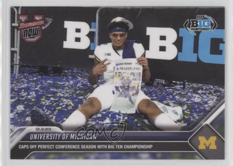 2023 Bowman U Now /941 Michigan Wolverines #35 g6t