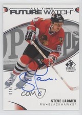 2020 Upper Deck SP Signature Edition Legends 16/199 Steve Larmer #378 Auto 0gn4