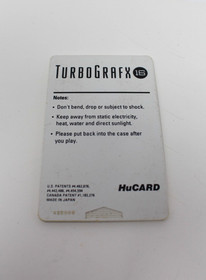 TurboGrafx-16 Bonk's Adventure HuCard Only Working
