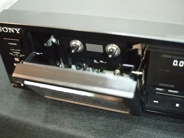 Sony TC-K600 3 Head Cassette Deck Dolby HX Pro B C Remote Fully