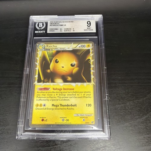 Raichu graded BGS 9 for sale on eBay