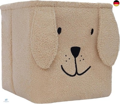 Offene Aufbewahrungsboxen mit Griff Cute Cartoon Rabbits Design Storage Box