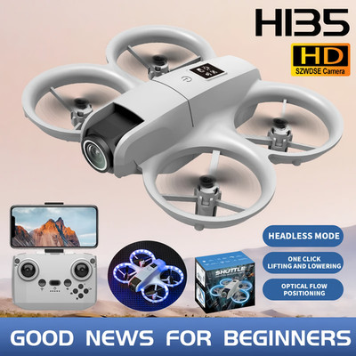  New H135 Mini Drone with Wi-Fi, FPV, 4K Camera, Pocket Module, RC Toy, Gift DE