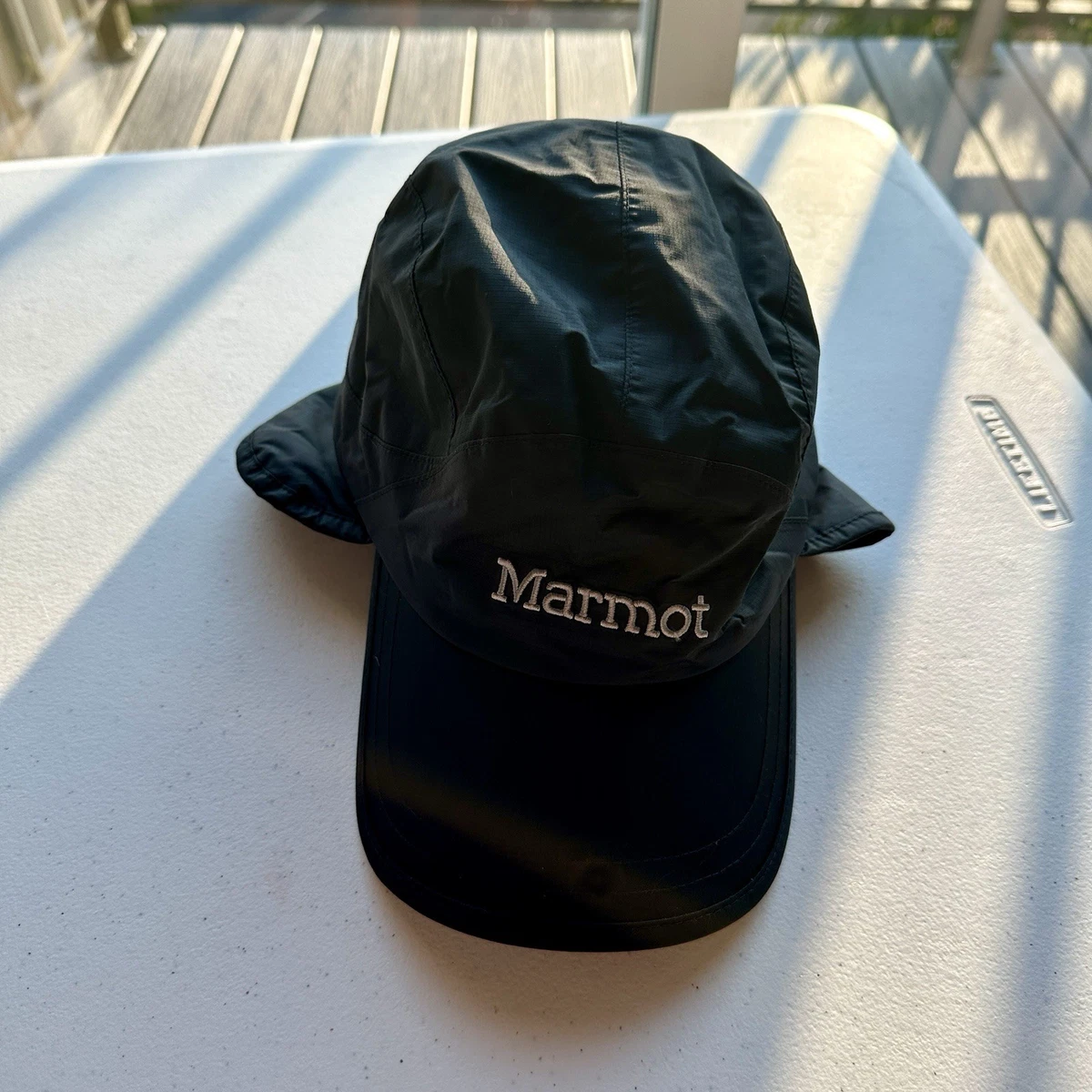 Marmot Black Fleece Rolled Brim Hat ARCNAV.jpg main image 4