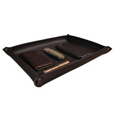 Valet Tray   Full-Grain Leather Catchall Organizer for Keys, Phone  Wallet  ...