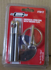 Mr. Gasket 1017 Universal Hood Pins With Torsion Clips Mr. Gasket 1017 Universal Hood Pins With Torsion Clips