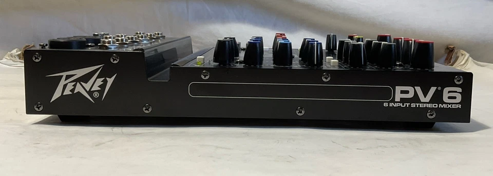 Peavey, PV6, 6 Input StereoMixer, Store Demo, - Image 4 of 4